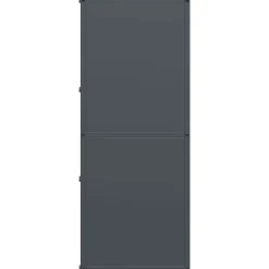 VIDAXL - Portant de bois chauffage anthracite 40x30x75 cm