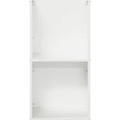 VIDAXL - Portant de bois chauffage blanc 40x30x80 cm