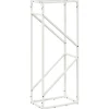 VIDAXL - Portant de bois chauffage blanc 40x25x100 cm