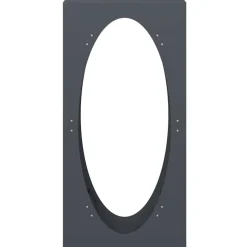 VIDAXL - Portant de bois chauffage anthracite 50x23x100 cm