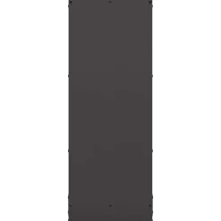 VIDAXL - Portant de bois chauffage noir 40x30x80 cm