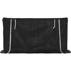 VIDAXL - Portant de bois de chauffage et housse de pluie acier galvanisé