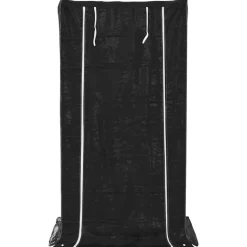 VIDAXL - Portant de bois de chauffage et housse de pluie acier galvanisé