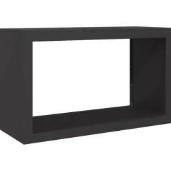 VIDAXL - Portant de bois de chauffage noir 100x40x60 cm acier