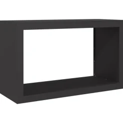 VIDAXL - Portant de bois de chauffage noir 100x40x60 cm acier