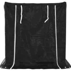 VIDAXL - Portant de bois de chauffage et housse de pluie acier galvanisé