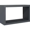 VIDAXL - Portant de bois de chauffage anthracite 100x40x60 cm acier