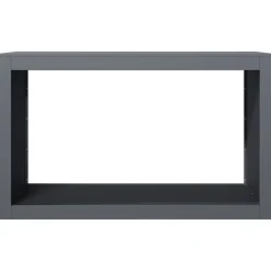 VIDAXL - Portant de bois de chauffage anthracite 100x40x60 cm acier