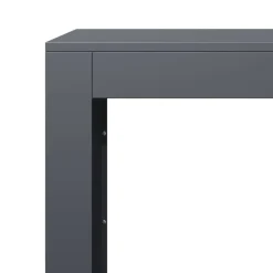 VIDAXL - Portant de bois de chauffage anthracite 100x40x60 cm acier