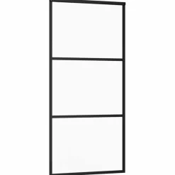 VIDAXL - Porte coulissante avec kit de quincaillerie 76x205 cm verre esg