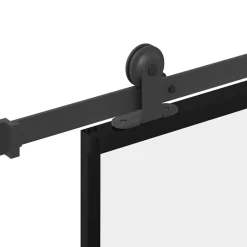 VIDAXL - Porte coulissante avec kit de quincaillerie 76x205 cm verre esg