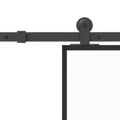 VIDAXL - Porte coulissante avec kit de quincaillerie 76x205 cm verre esg