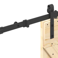 VIDAXL - Porte coulissante et kit de quincaillerie 70x210 cm pin massif