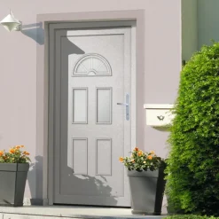 VIDAXL - Porte d'entrée blanc 98x198 cm pvc