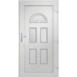 VIDAXL - Porte d'entrée blanc 98x198 cm pvc