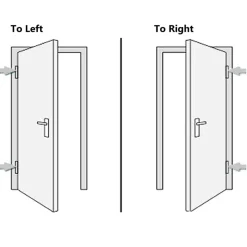 VIDAXL - Porte d'entrée blanc 110x210 cm pvc