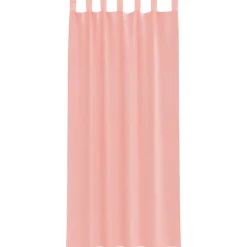 VIDAXL - Rideaux en voile avec passe-tringles 2 pcs rose