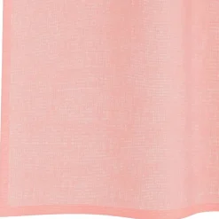 VIDAXL - Rideaux en voile avec passe-tringles 2 pcs rose