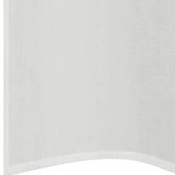 VIDAXL - Rideaux en voile avec œillets 2 pcs blanc