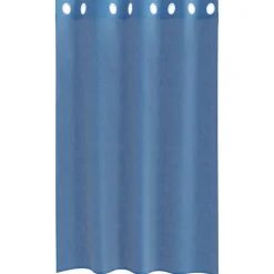 VIDAXL - Rideaux en voile avec œillets 2 pcs bleu royal