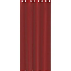 VIDAXL - Rideaux en voile avec œillets 2 pcs rouge bordeaux