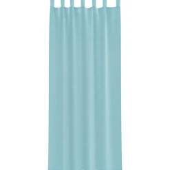 VIDAXL - Rideaux en voile avec boucles 2 pcs turquoise 140x260 cm