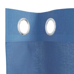 VIDAXL - Rideaux en voile avec œillets 2 pcs bleu royal