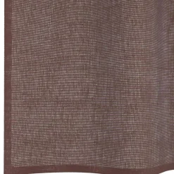 VIDAXL - Rideaux en voile avec œillets 2 pcs marron 140x300 cm