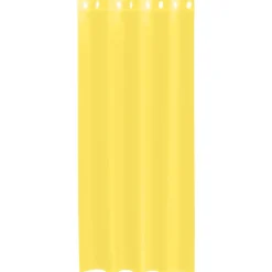 VIDAXL - Rideaux en voile avec œillets 2 pcs jaune