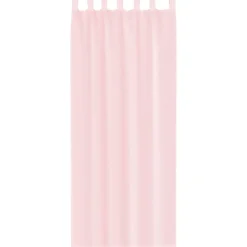VIDAXL - Rideaux en voile avec passe-tringles 2 pcs rose clair