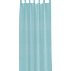 VIDAXL - Rideaux en voile avec passe-tringles 2 pcs turquoise