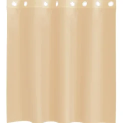 VIDAXL - Rideaux en voile avec œillets 2 pcs sable