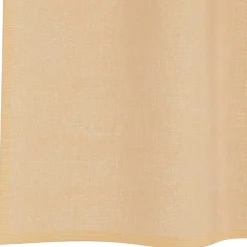 VIDAXL - Rideaux en voile avec œillets 2 pcs sable