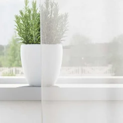 VIDAXL - Rideaux en voile avec œillets 2 pcs blanc