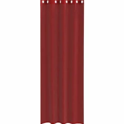 VIDAXL - Rideaux en voile avec œillets 2 pcs rouge bordeaux