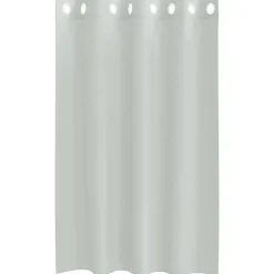 VIDAXL - Rideaux en voile avec œillets 2 pcs gris clair 140x175 cm