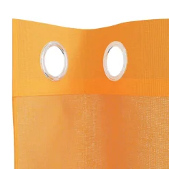 VIDAXL - Rideaux en voile avec œillets 2 pcs orange 140x140 cm