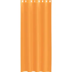VIDAXL - Rideaux en voile avec œillets 2 pcs orange 140x225 cm