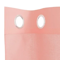 VIDAXL - Rideaux en voile avec œillets 2 pcs rose 140x260 cm