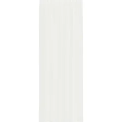 VIDAXL - Rideaux en voile avec passe-tringles 2 pcs blanc