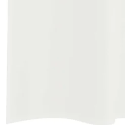 VIDAXL - Rideaux en voile avec passe-tringles 2 pcs blanc