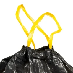 VIDAXL - Sacs poubelles avec cordons 150 pcs noir 240 l