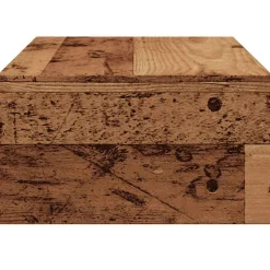 VIDAXL - Support de moniteur vieux bois 42 x 24 x 13cm bois d'ingénierie