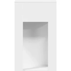 VIDAXL - Support de tour d'ordinateur avec tiroir blanc 30x44x74 cm