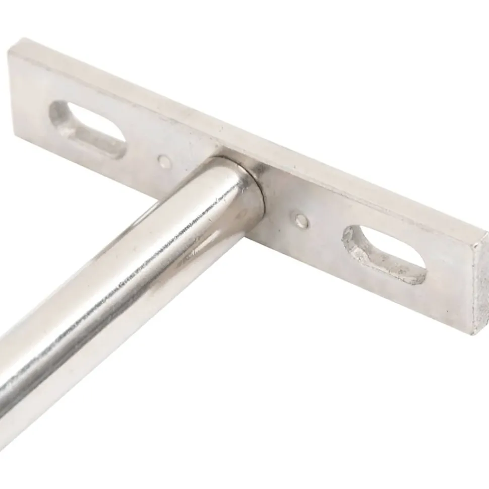 VIDAXL - Supports d'étagères flottantes 12pcs invisible acier au carbone