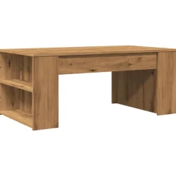 VIDAXL - Table basse chêne artisanal 102x55x42 cm bois d'ingénierie