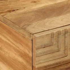 VIDAXL - Table basse marron 100x54x40 cm bois massif de manguier