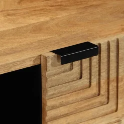 VIDAXL - Table basse marron 100x54x40 cm bois massif de manguier