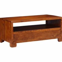 VIDAXL - Table basse 90x50x40 cm bois d'acacia massif