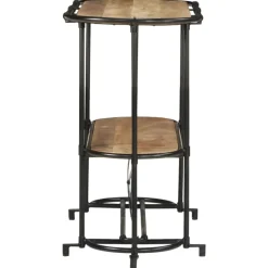 VIDAXL - Table console 110x42x76 cm bois massif de manguier brut